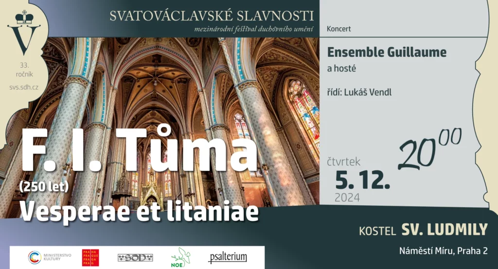 F. I. Tůma (250 let) – Vesperae et litaniae